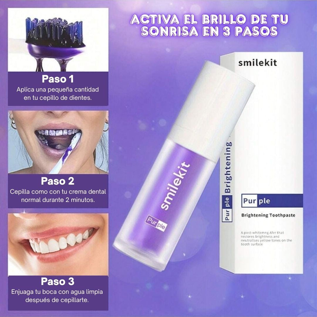 ESPUMA BLANQUEADORA DE DIENTES: SMILEKIT