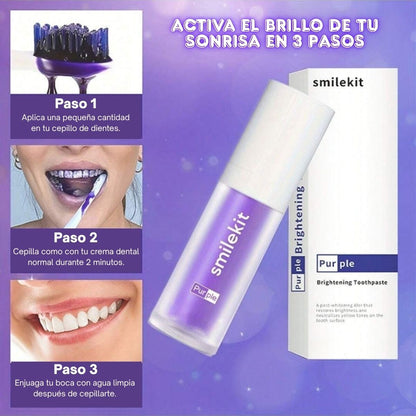 ESPUMA BLANQUEADORA DE DIENTES: SMILEKIT