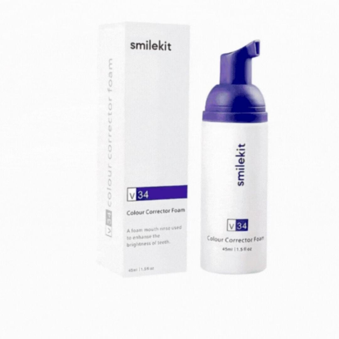 ESPUMA BLANQUEADORA DE DIENTES: SMILEKIT