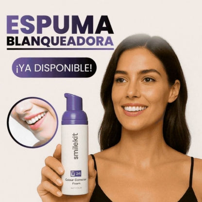 ESPUMA BLANQUEADORA DE DIENTES: SMILEKIT