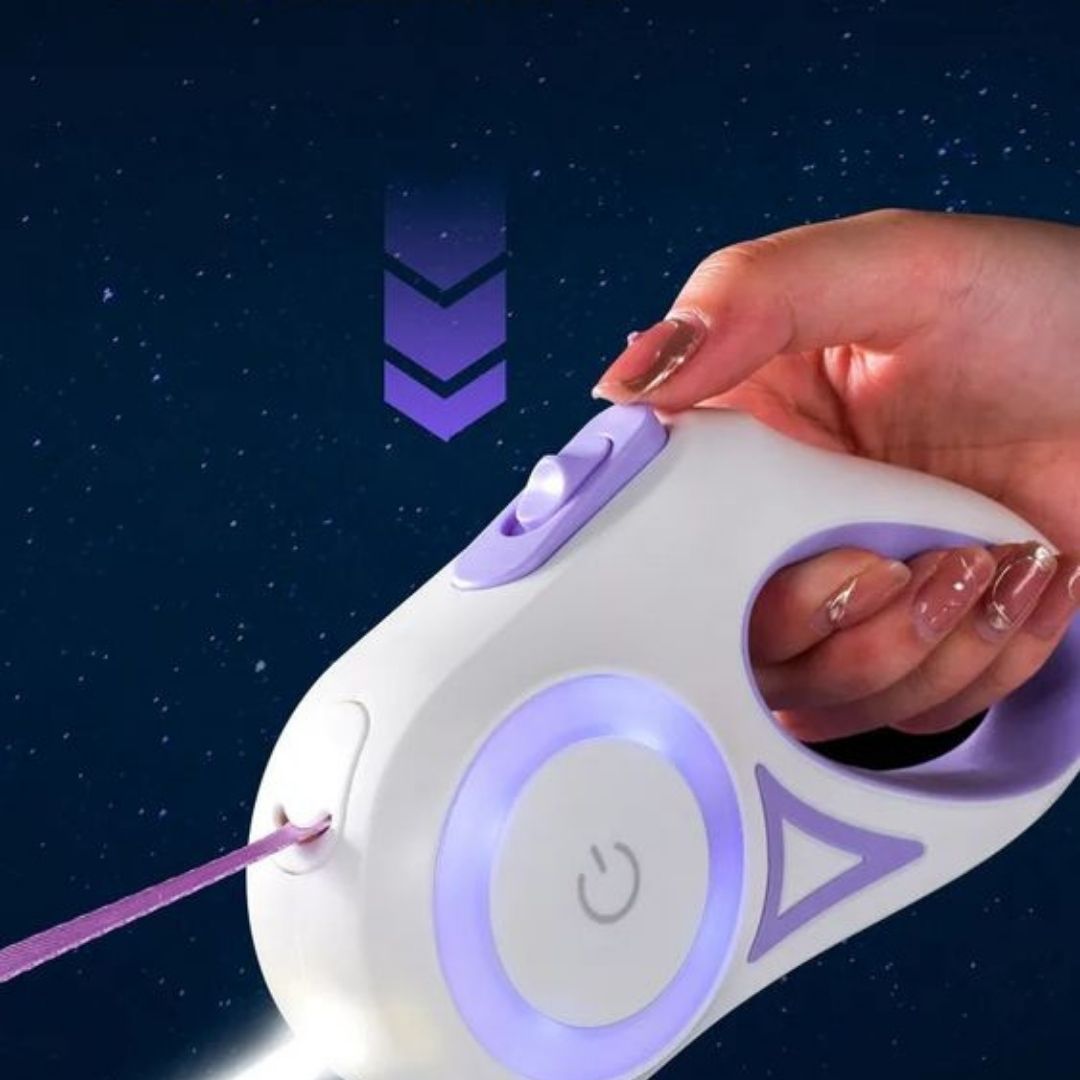 Nueva Correa Ergonómica Con Luz Led Para Mascotas