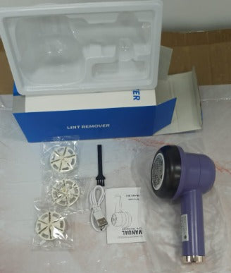 REMOVEDOR DE PELUSA ELÉCTRICO RECARGABLE